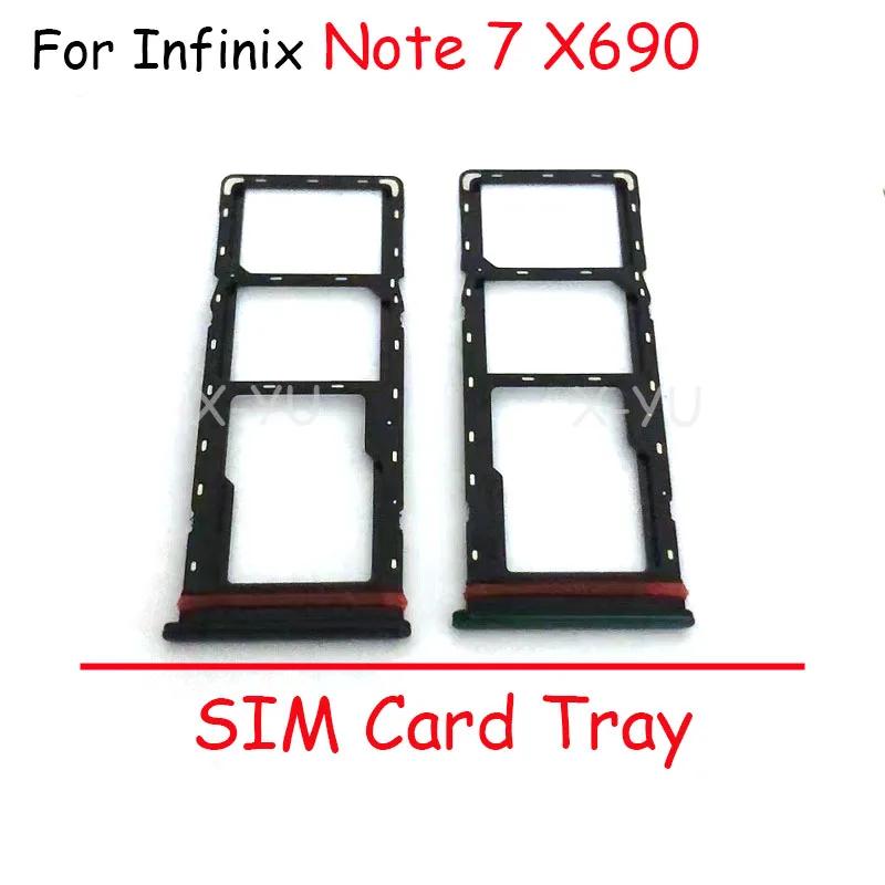 SIM ī Ʈ  ġ SD    ǰ, Infinix Note 7 X690 X690B / Note 7 Lite X656, 10PCs